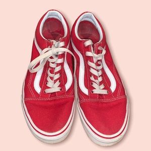 Red Vans